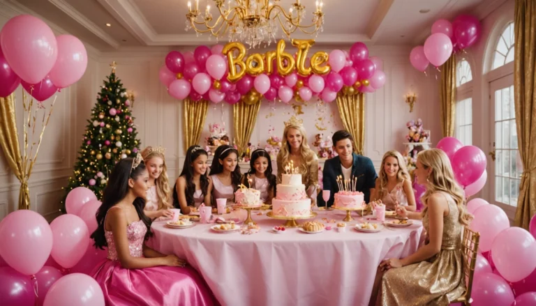 anniversaire thème barbie